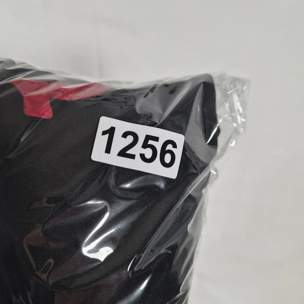 Y2k True Religion Buddha Logo Full Zip Hoodie Men's Medium Black Red Streetwear
